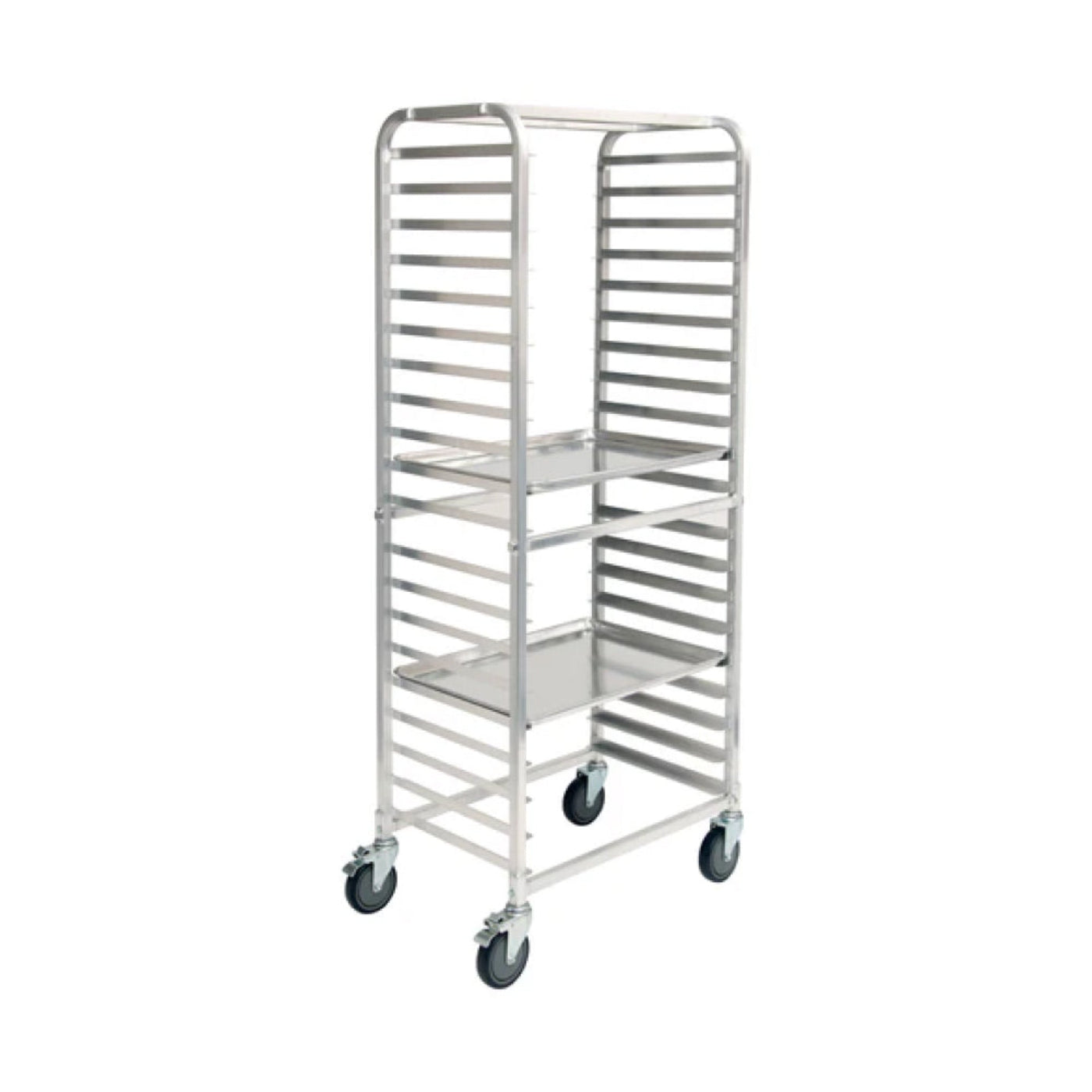 Winco AWRS-20BK 20 Tier Welded Side-Load Sheet Pan Rack - WNAWRS-20BK