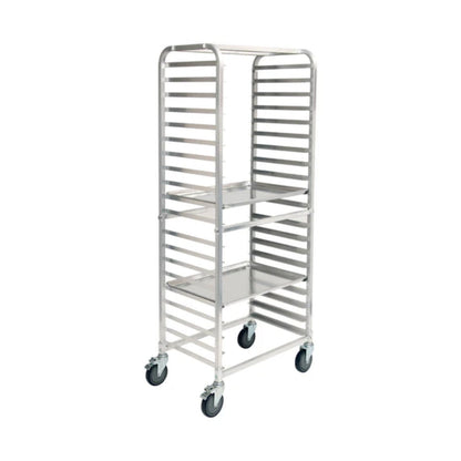 Winco AWRS-20BK 20 Tier Welded Side-Load Sheet Pan Rack - WNAWRS-20BK
