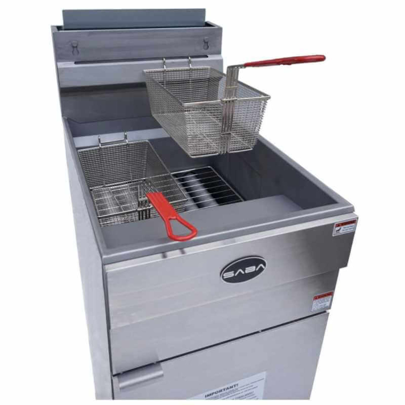 Saba - GF85-P Commercial 21" 85 lb. Fryer Liquid Propane - GF85-P
