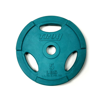 TROY GR-RC Quiet Iron Interlocking Color Rubber 1" Grip Plate
