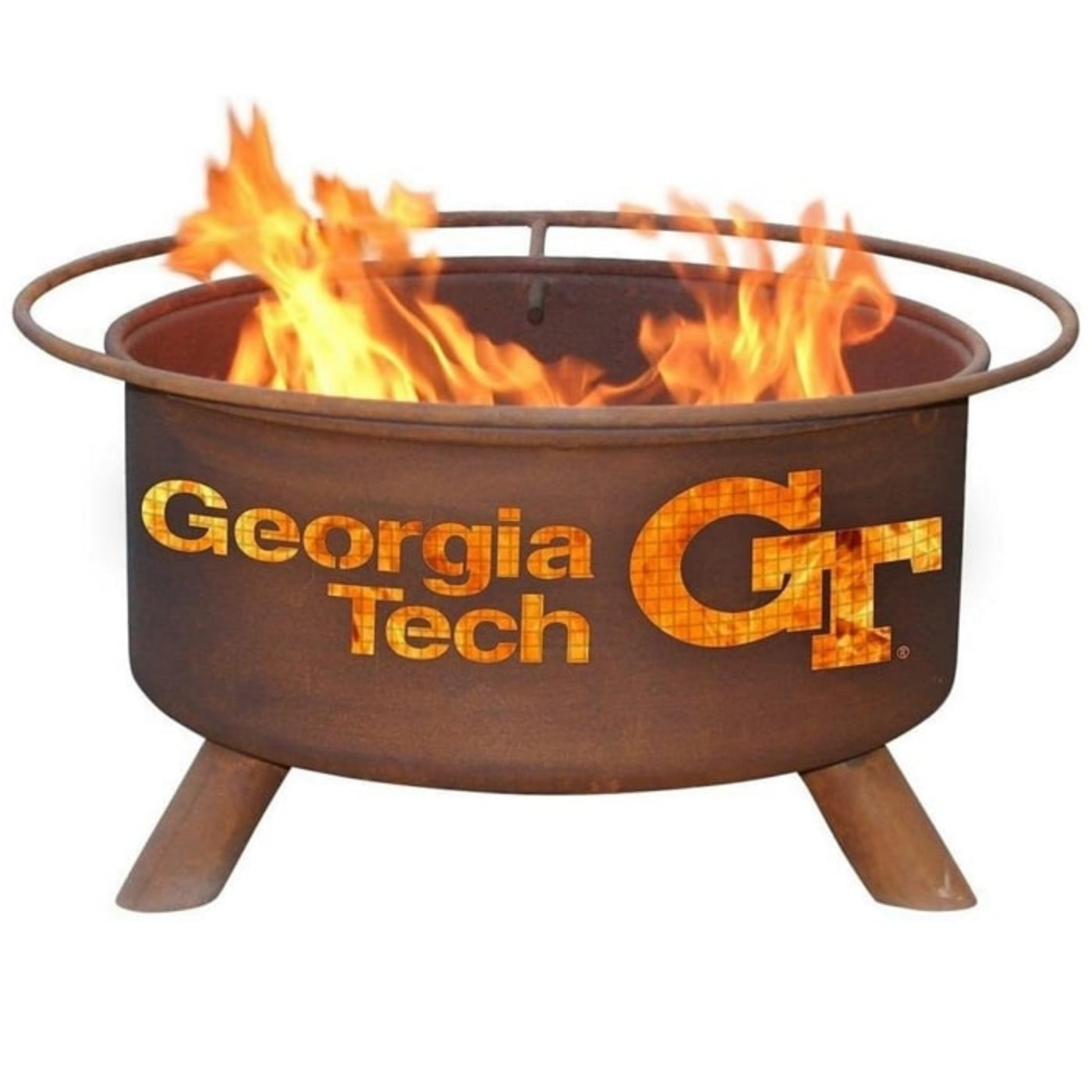 Patina Georgia Tech Steel Fire Pit by Patina Products - F212