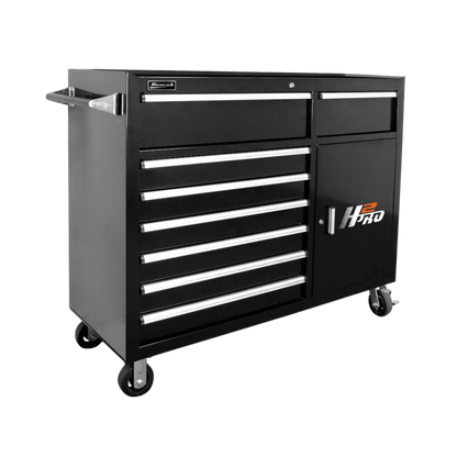 Homak  56" H2Pro 8 Drawer with 2 Drawer Comp Roller Cabinet - BK04056082