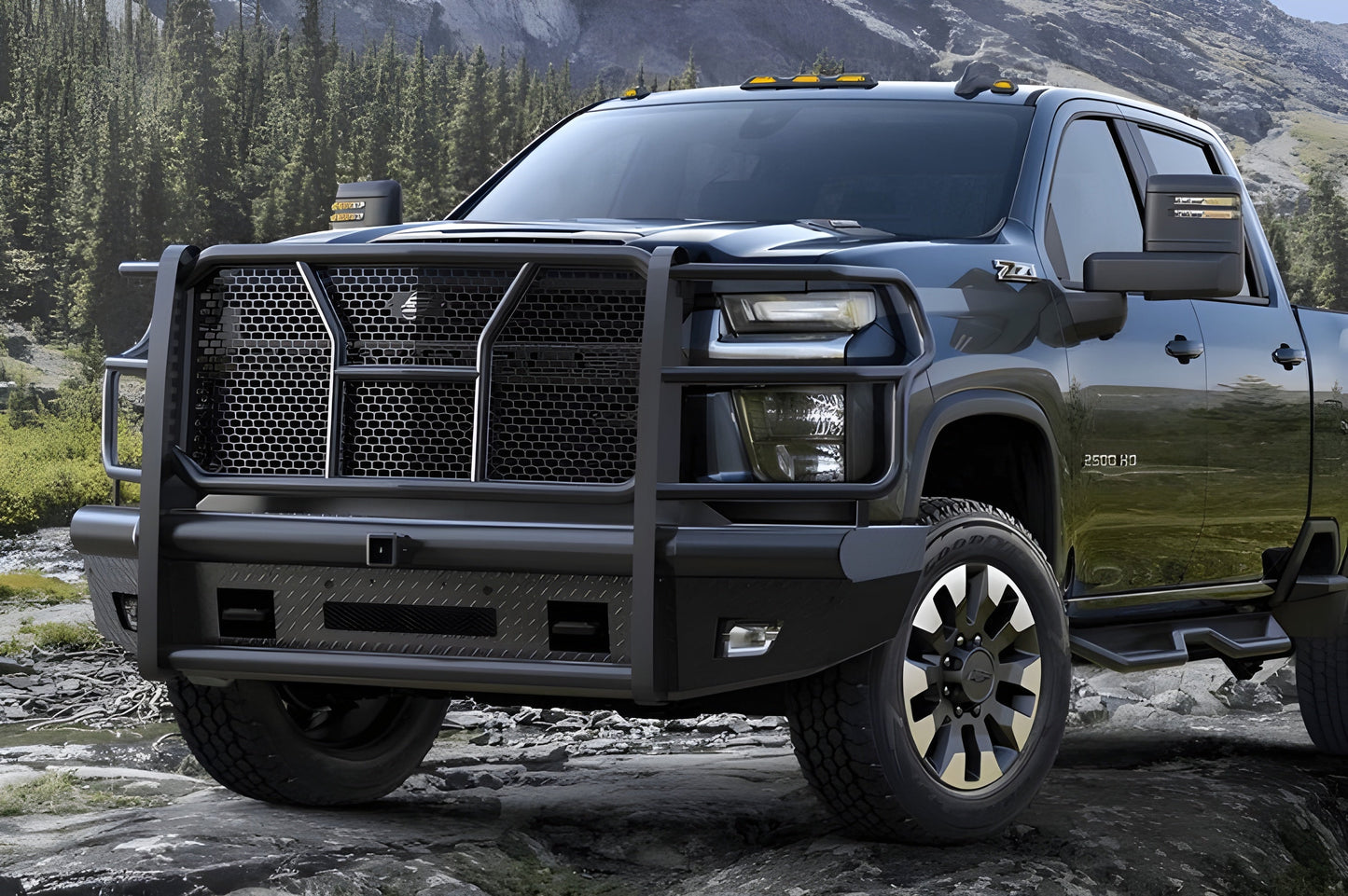 Steelcraft Chevy Silverado 2500/3500 2020-2023 HD Front Bumper Replacements - HD10447RC