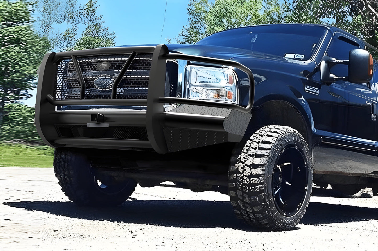 Steelcraft Ford F450/F550 Superduty 1999-2007 HD Front Bumper with Receiver - HD11300R