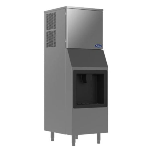 Atosa HD350-AP-161 23" Ice Machine with 160 lb Ice Bin, Stainless Steel, 350 lbs, R290, 115v/1ph - HD350-AP-161