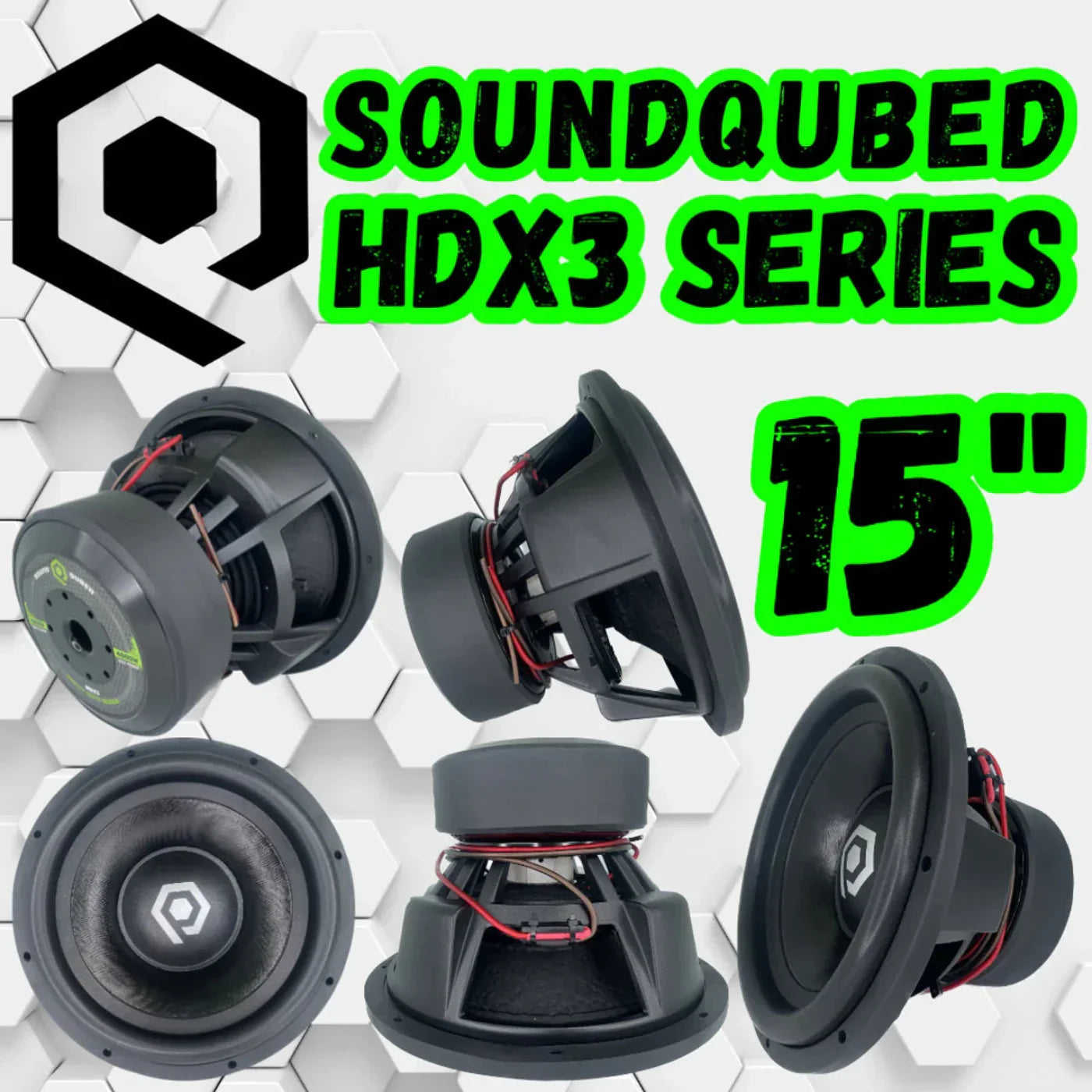 SoundQubed HDX3 15" Subwoofer - HDX315