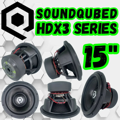 SoundQubed HDX3 15" Subwoofer - HDX315