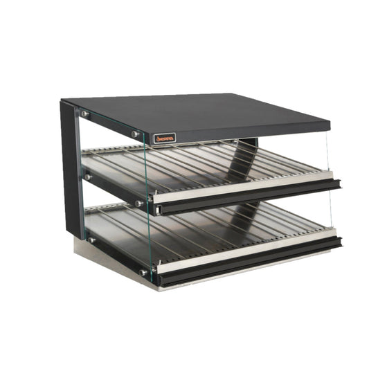 Sierra - SHDM-32PT, 32" Heated Display Merchandiser, with Tempered glass sides - SHDM-32PT