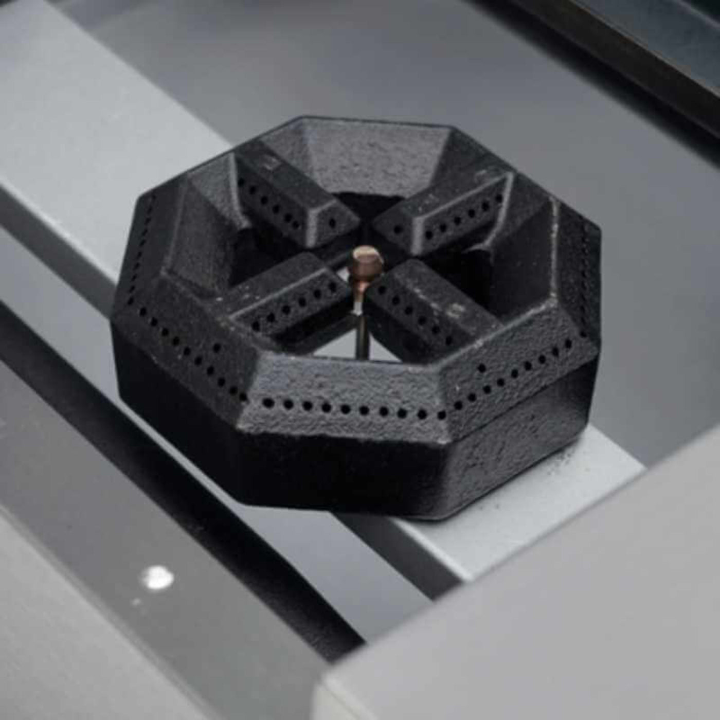 Saba - HP-6 Commercial 36" 6 Burner Hotplate Cooktop Natural Gas/Liquid Propane - HP-6