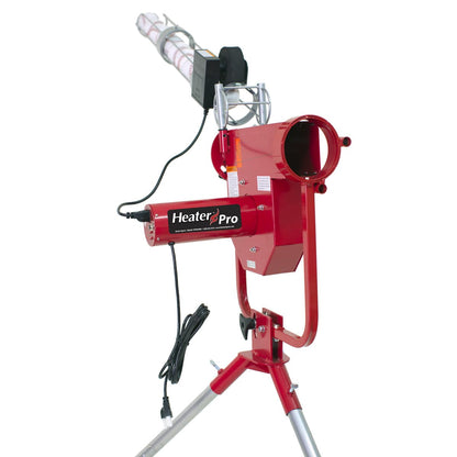 Heater Pro Fastball & Curveball Pitching Machine With Auto Ball Feeder Reconditioned - HTR499BBR