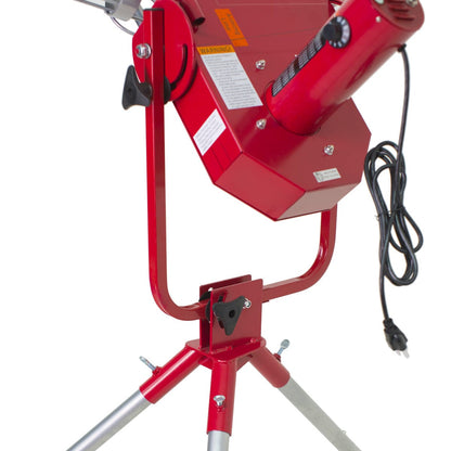 Heater Pro Fastball & Curveball Pitching Machine With Auto Ball Feeder Reconditioned - HTR499BBR