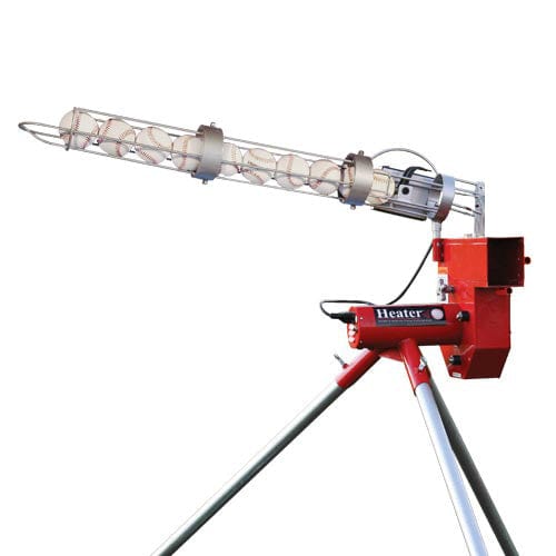 Heater Real Baseball Machine With Auto Ballfeeder - HTR6000BBCR
