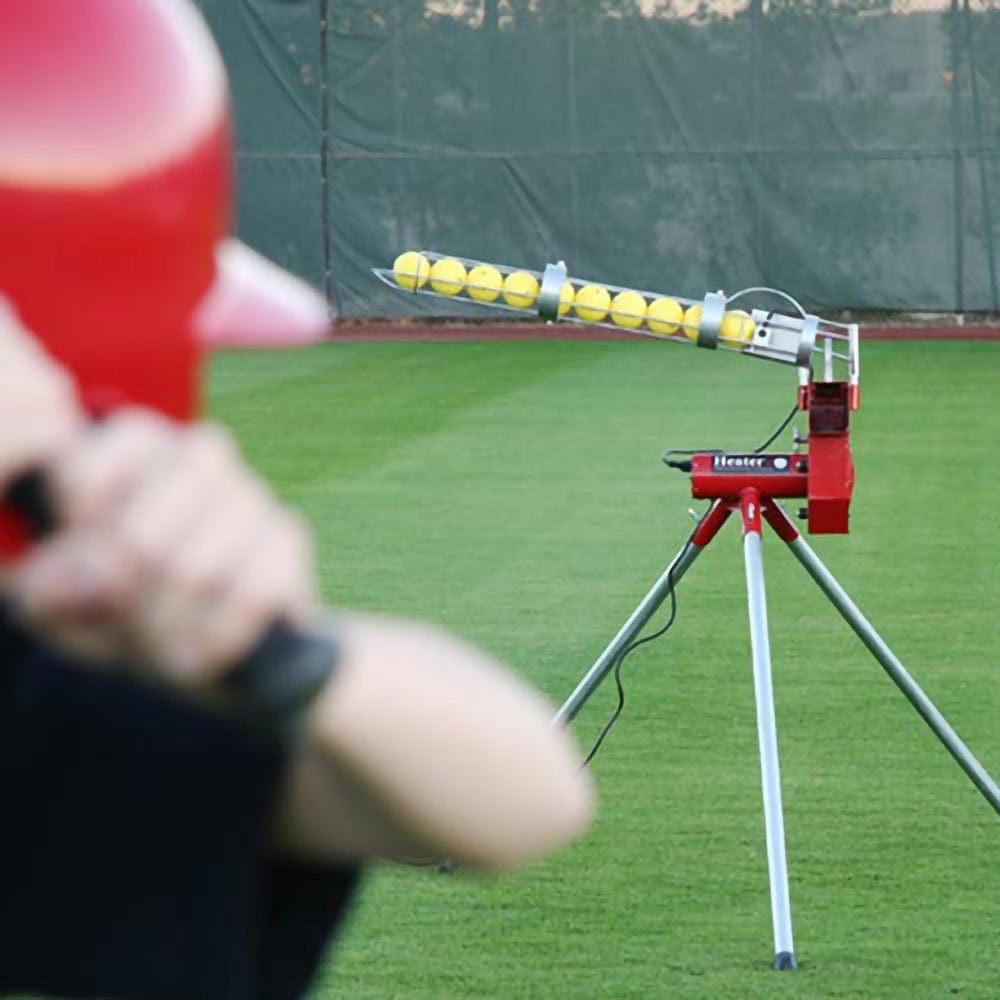 Heater Real Baseball Machine With Auto Ballfeeder - HTR6000BBCR