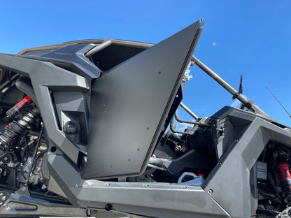 UTVZILLA Aluminum Doors for RZR PRO XP, PRO R, TURBO R (Two Seat) - ZL-RZPRO2-DR
