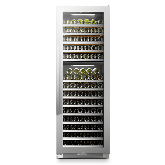 Lanbopro 153 Bottle Dual Zone Wine Cooler - LP168D