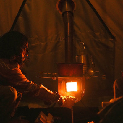 Winnerwell Woodlander Double View - Medium | Springbar Hot Tent Bundle