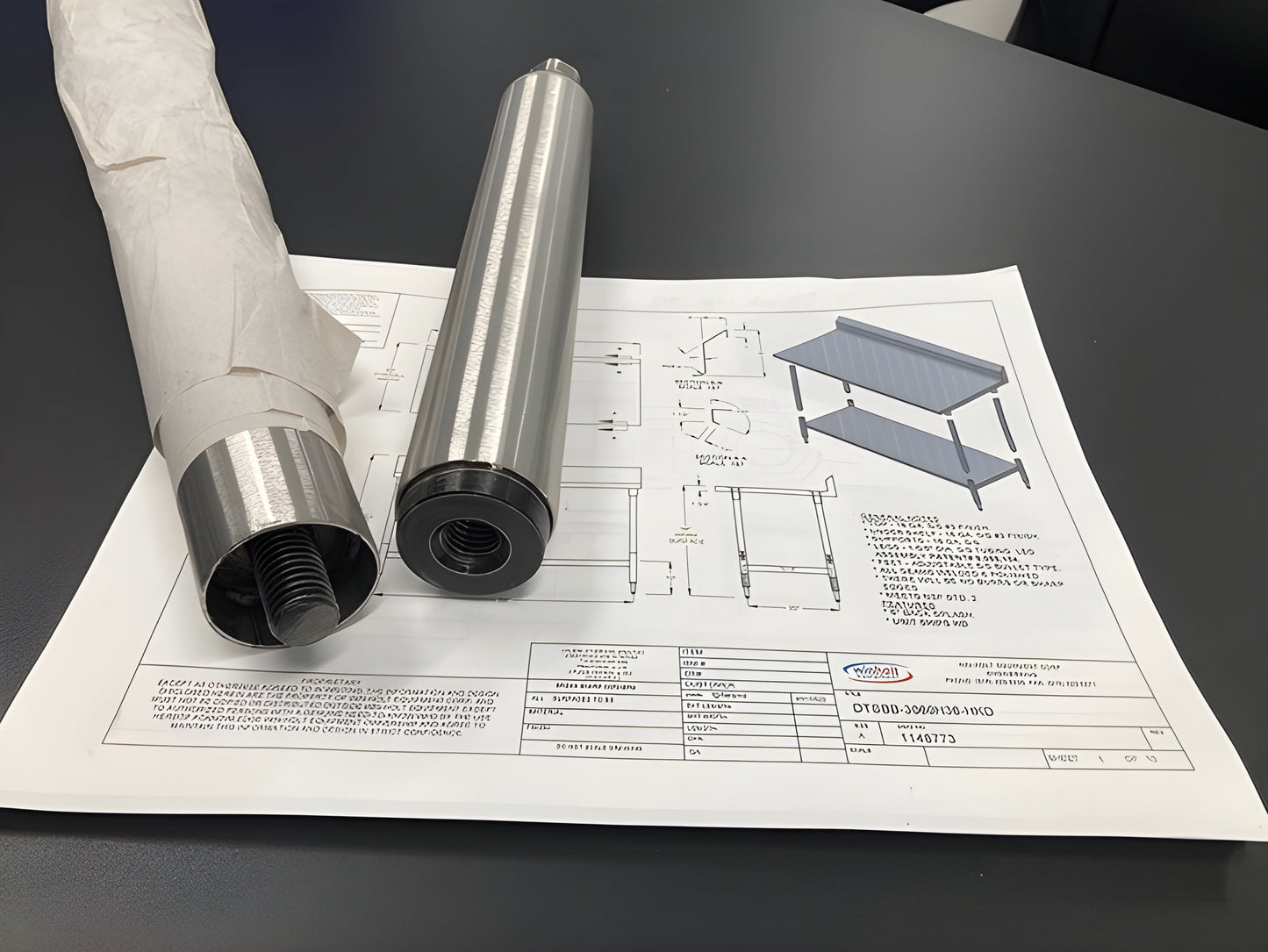 Winholt 30" x 36" All Welded Stainless Steel Knock-Down Table - DTR-3036-HKD