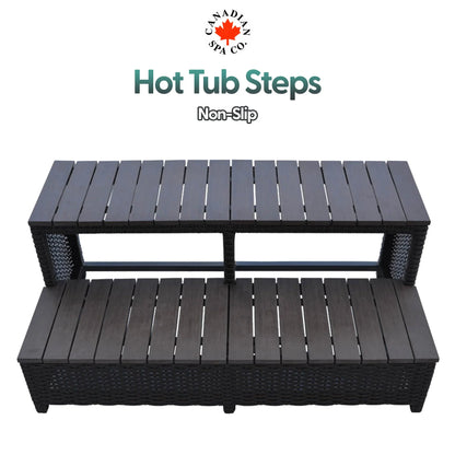 Canadian Spa Wicker Spa Step - 79in Spas - KF-10075