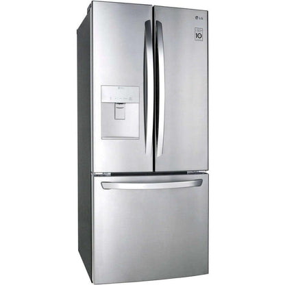 LG 30 in. 3-Door French Door Refrigerator in Stainless Steel 22 Cu. Ft. (LFDS22520S)