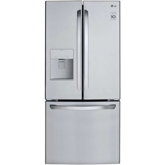 LG 30 in. 3-Door French Door Refrigerator in Stainless Steel 22 Cu. Ft. (LFDS22520S)