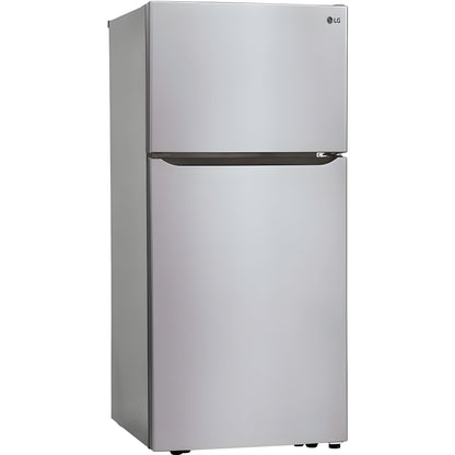 LG 30 in. Refrigerator with Top-Mount Freezer in Stainless Steel 20 Cu. Ft. (LTCS20030S)