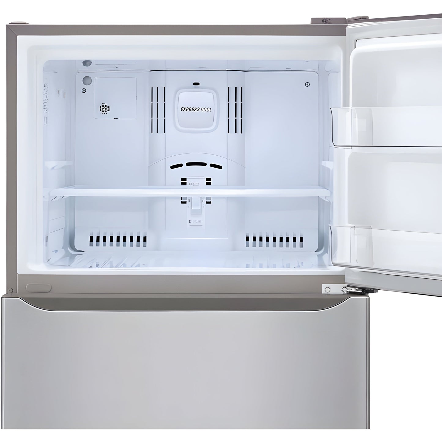 LG 30 in. Top Mount Refrigerator in Stainless Steel 20 Cu. Ft. (LTCS20020S)