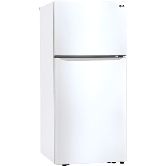 LG 30 in. Top Mount Refrigerator in White 20 Cu. Ft. (LTCS20020W)