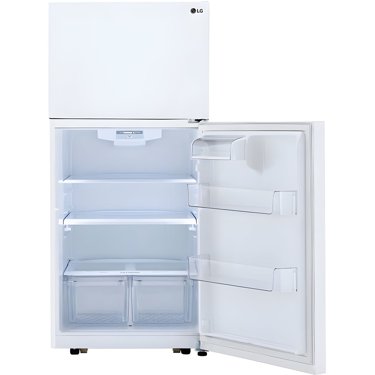 LG 30 in. Top Mount Refrigerator in White 20 Cu. Ft. (LTCS20020W)