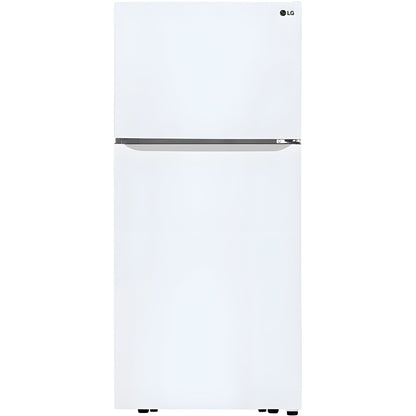 LG 30 in. Top Mount Refrigerator in White 20 Cu. Ft. (LTCS20020W)