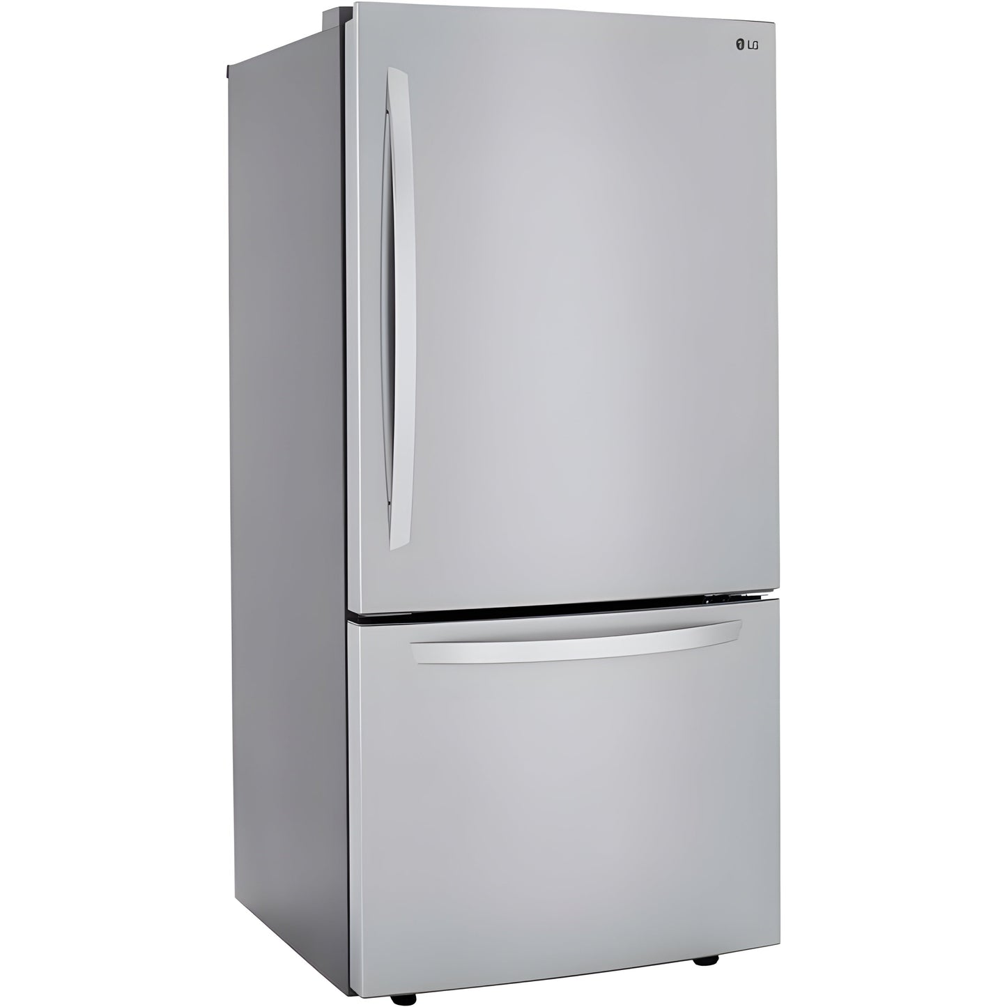 LG 33 in. Bottom Freezer Refrigerator in Stainless Steel 26 Cu. Ft. (LRDCS2603S)