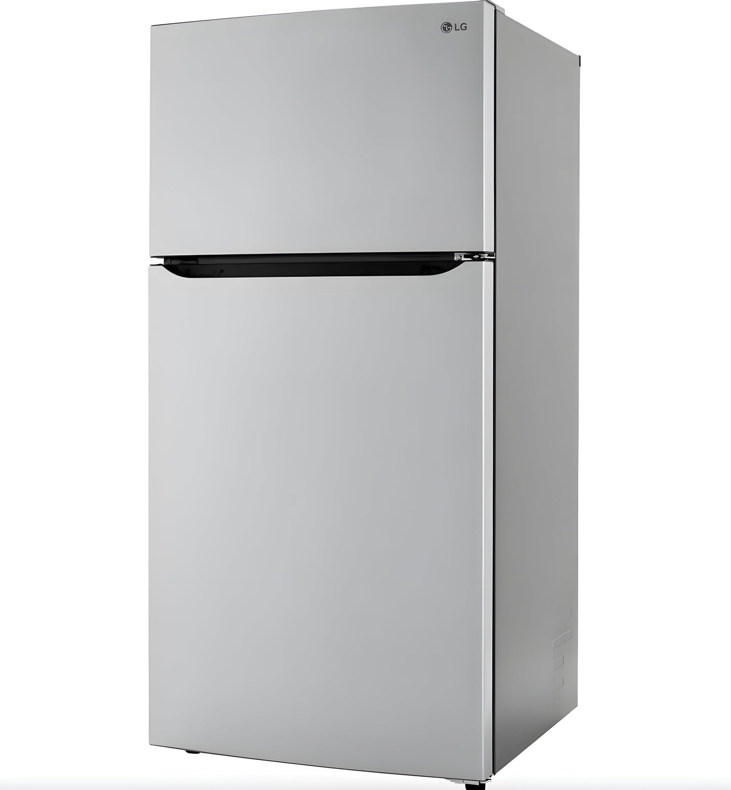 LG 33 in. Top Freezer Refrigerator in Stainless Steel 24 Cu. Ft. (LRTLS2403S)
