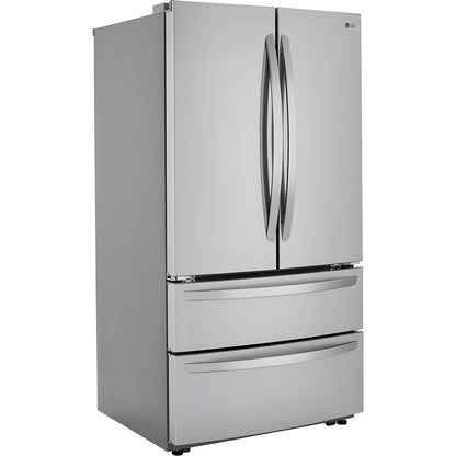 LG 36 in. 4-Door French Door Refrigerator 27 Cu. Ft. (LMWS27626S)