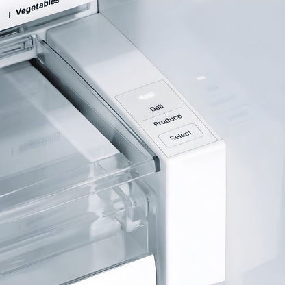 LG 36 in. 4-Door French Door Refrigerator in Black Stainless Steel 28 Cu. Ft. (LMXS28626D)