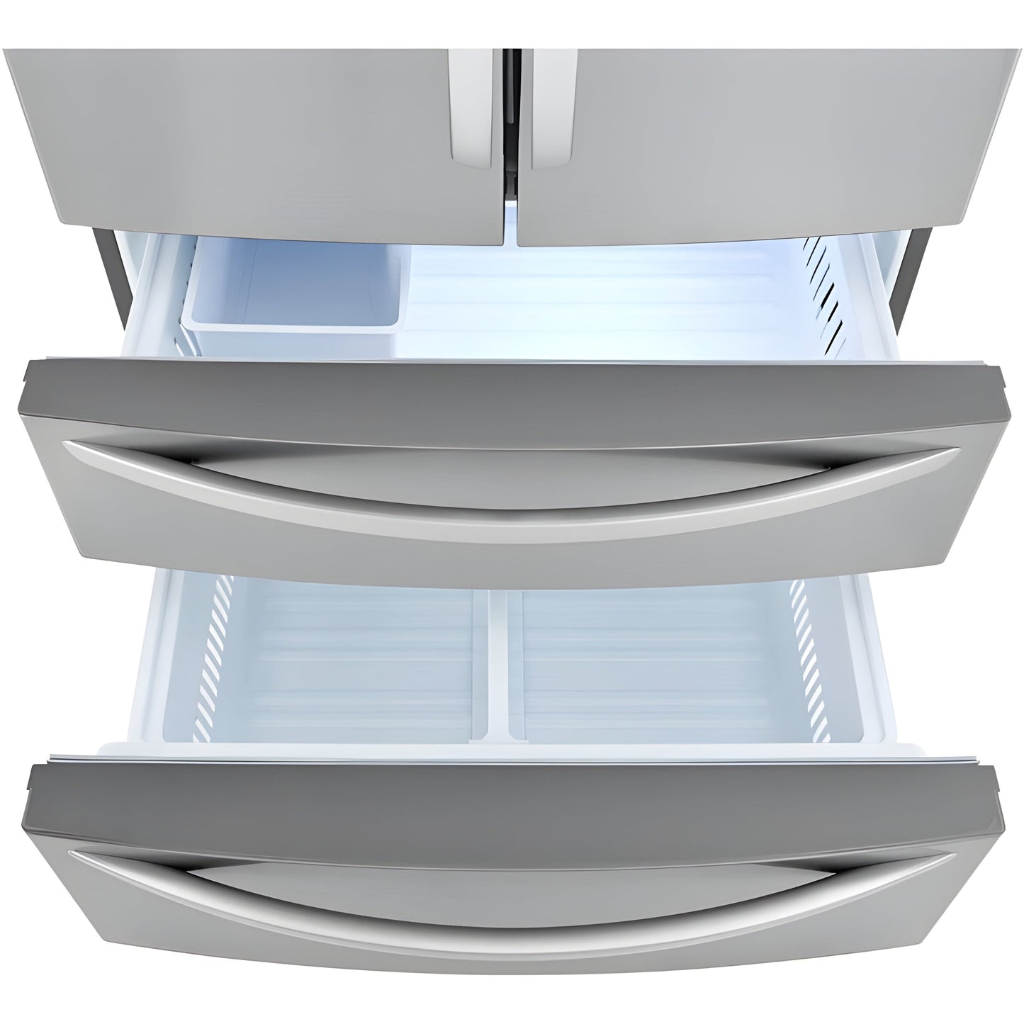 LG 36 in. 4-Door French Door Refrigerator in Stainless Steel 23 Cu. Ft. (LMWC23626S)