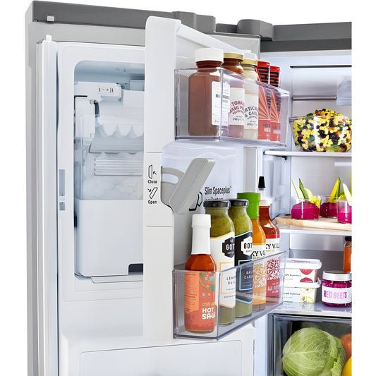 LG 36 in. 4-Door French Door Refrigerator in Stainless Steel 23 Cu. Ft. (LRMDC2306S)