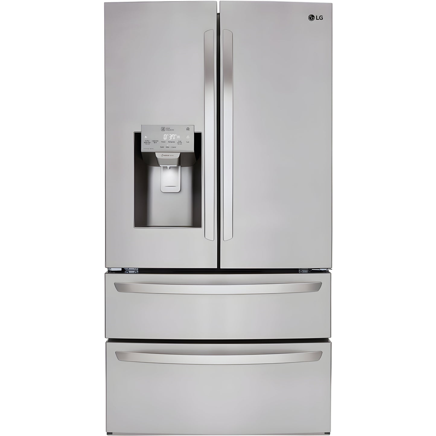 LG 36 in. 4-Door French Door Refrigerator in Stainless Steel 28 Cu. Ft. (LMXS28626S)