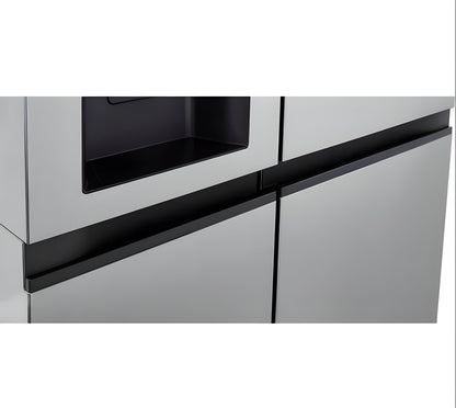 LG 36 in. Side-by-Side Counter-Depth Refrigerator in Stainless Steel 23 Cu. Ft. (LRSXC2306S)
