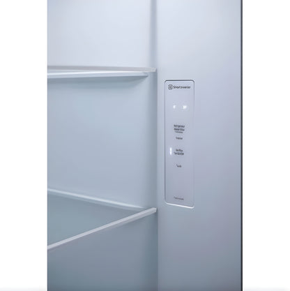 LG 36 in. Side-by-Side Counter-Depth Refrigerator in Stainless Steel 23 Cu. Ft. (LRSXC2306S)