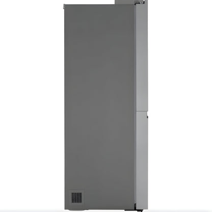 LG 36 in. Side-by-Side Counter-Depth Refrigerator in Stainless Steel 23 Cu. Ft. (LRSXC2306S)