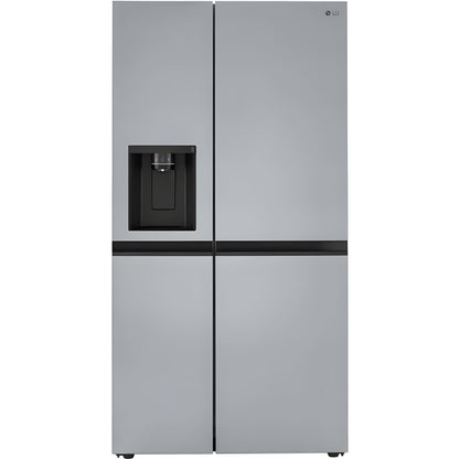 LG 36 in. Side-by-Side Counter-Depth Refrigerator in Stainless Steel 23 Cu. Ft. (LRSXC2306S)