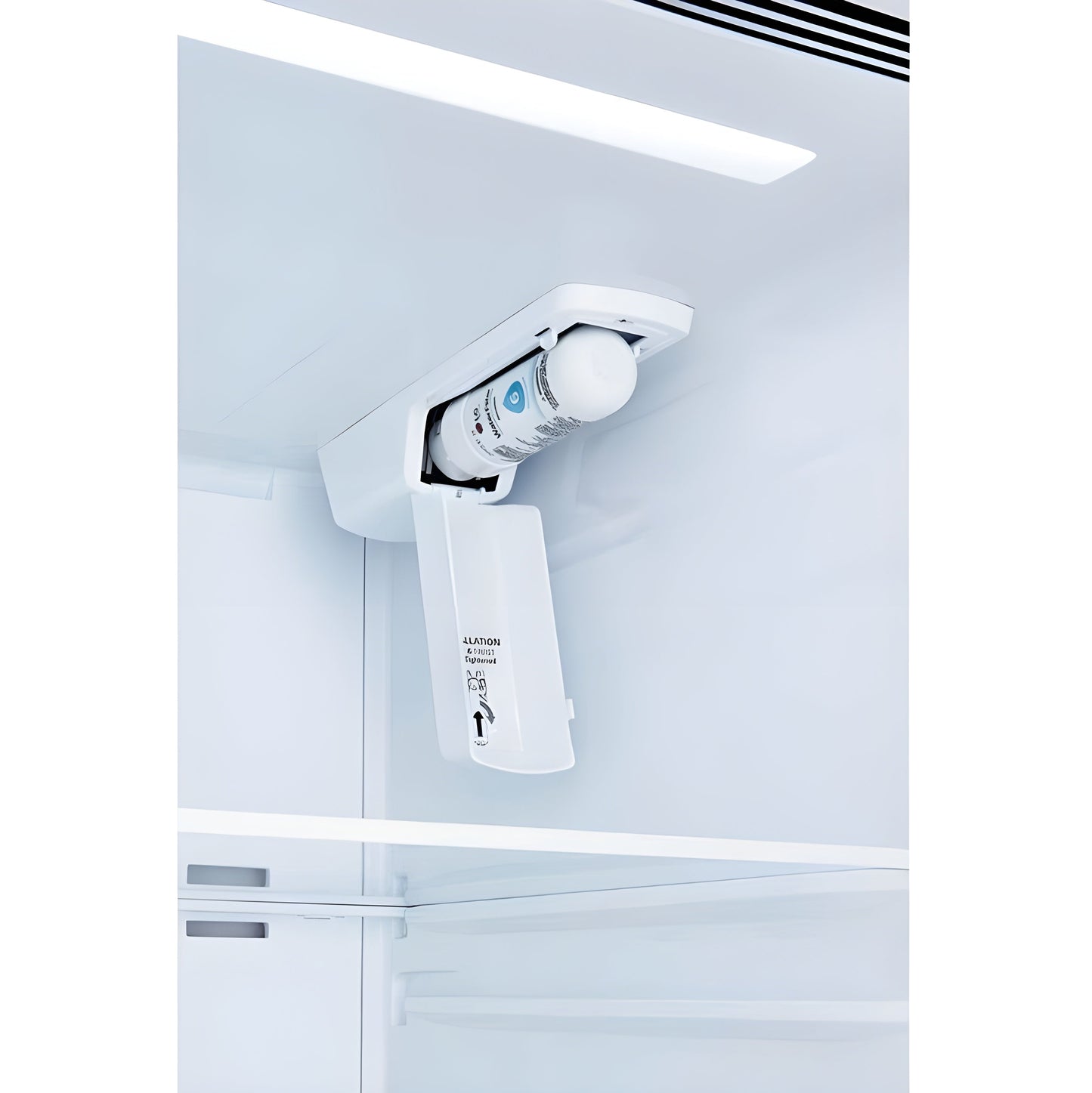 LG 36 in. Side-by-Side Refrigerator in Smooth White 27 Cu. Ft. (LRSXS2706W)