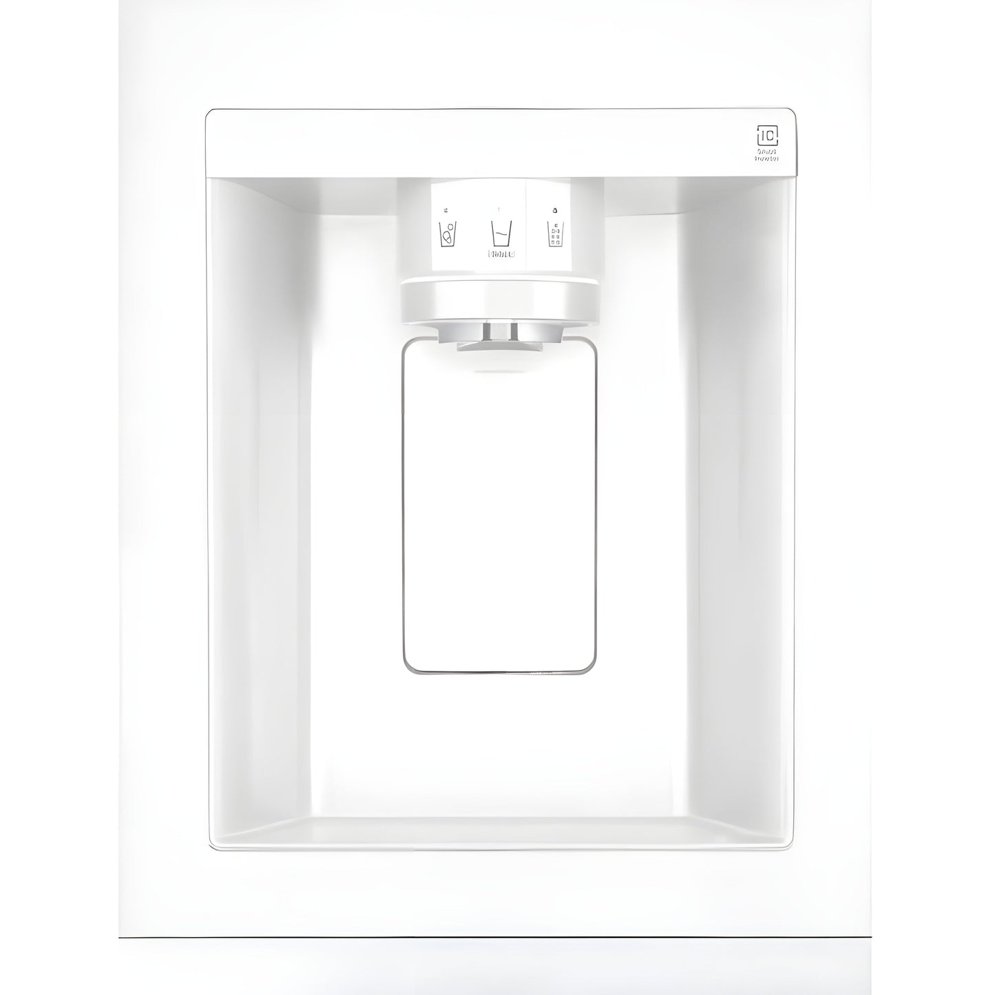 LG 36 in. Side-by-Side Refrigerator in Smooth White 27 Cu. Ft. (LRSXS2706W)