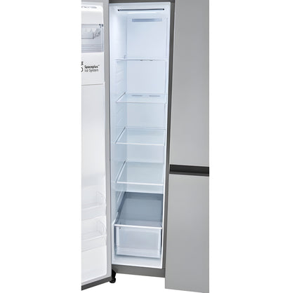 LG 36 in. Side-by-Side Refrigerator in Stainless Steel 27 Cu. Ft. (LRSXS2706S)