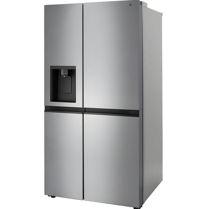 LG 36 in. Side-by-Side Refrigerator in Stainless Steel Look 27 Cu. Ft. (LRSXS2706V)