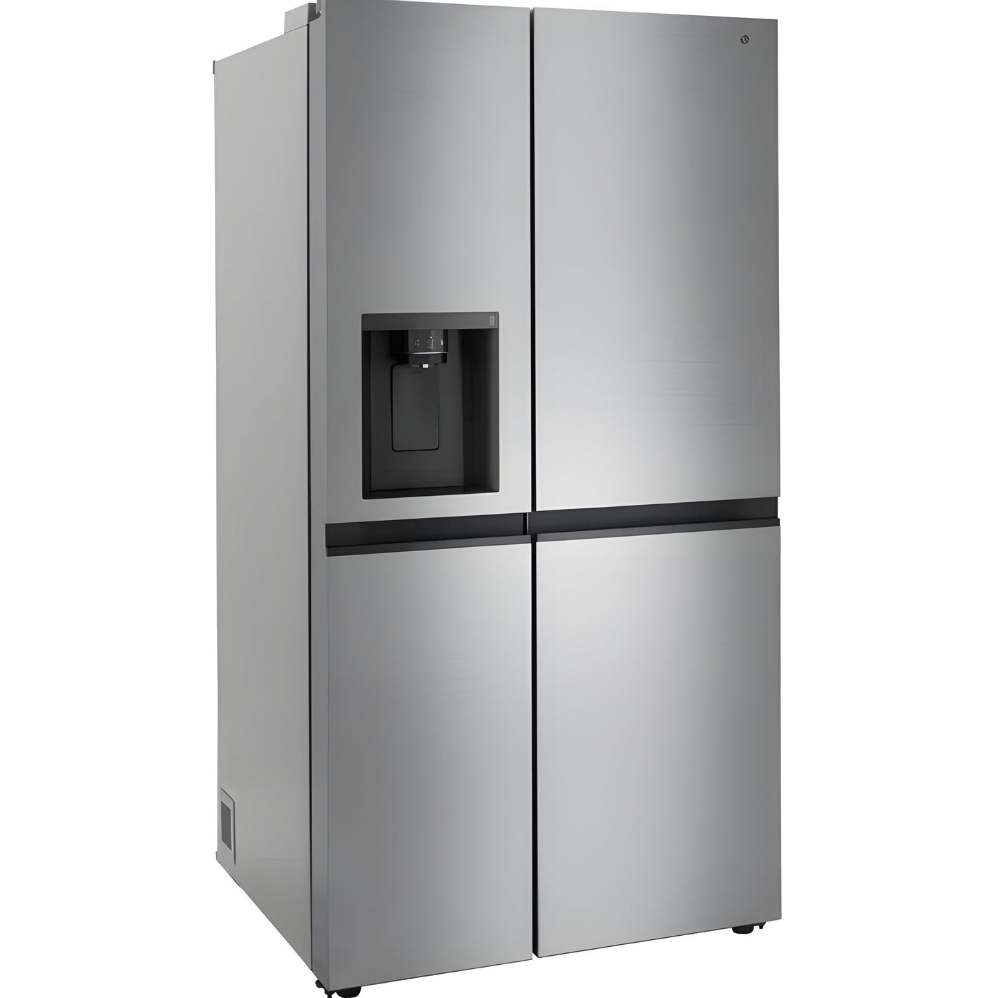 LG 36 in. Side-by-Side Refrigerator in Stainless Steel Look 27 Cu. Ft. (LRSXS2706V)