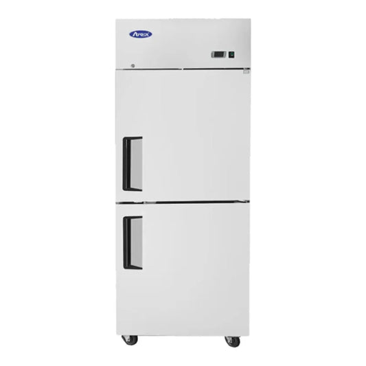 Atosa MBF8010GR 29" Reach-In Top Mount Refrigerator, Half Door, 21.4 Cu.Ft - MBF8010GR