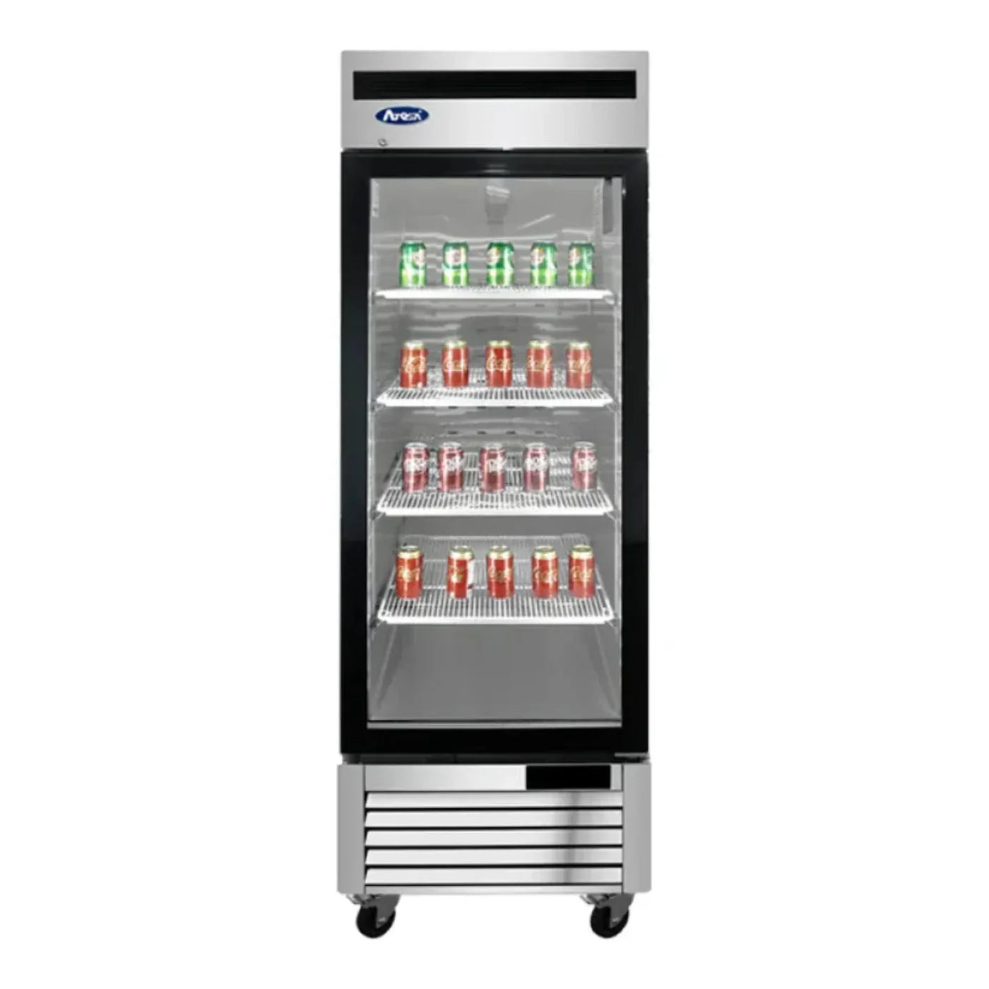 Atosa MCF8701GR 27" Bottom Mount Freezer, 1 One Glass Door 19.1 Cu.Ft - MCF8701GR