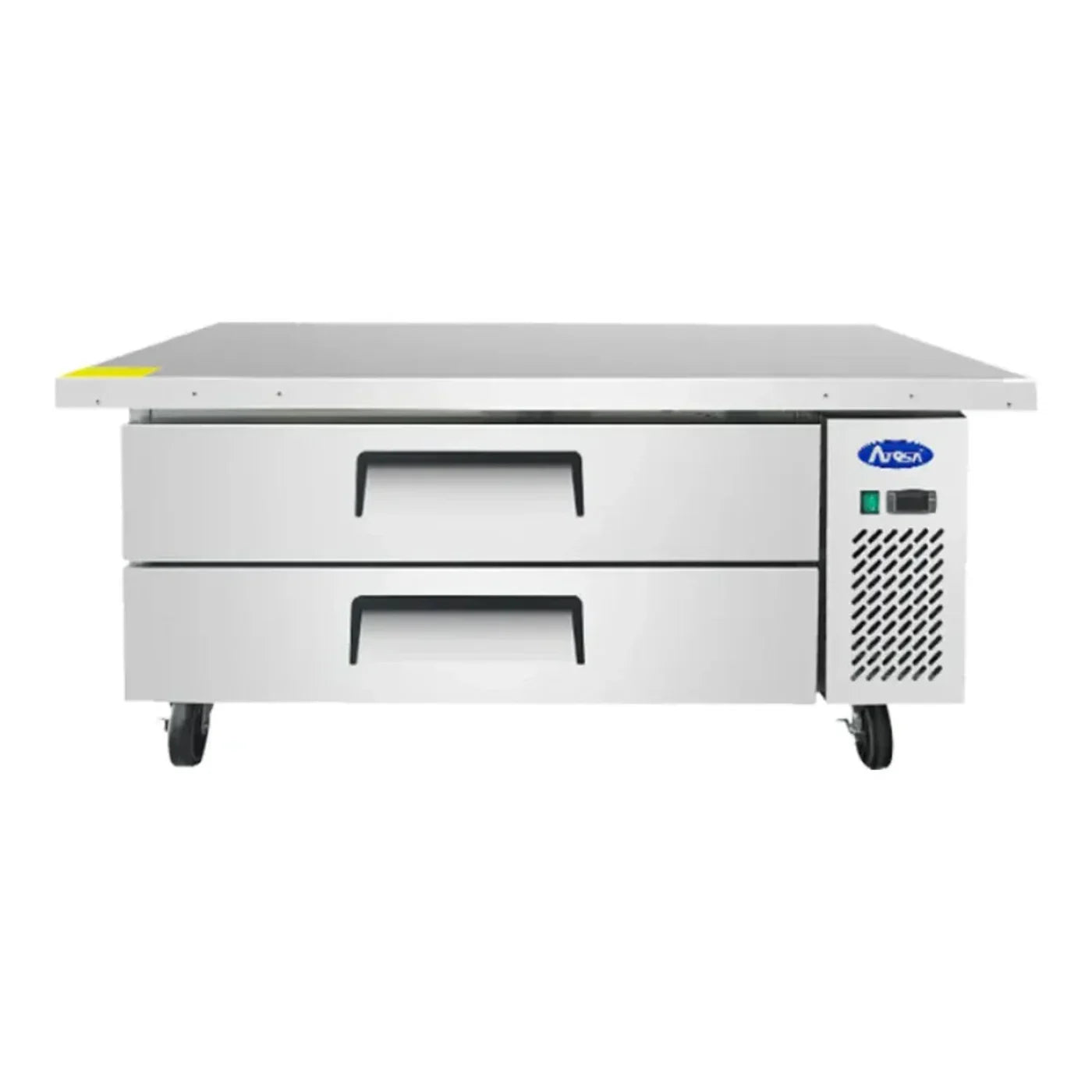 Atosa MGF8451GR 52.06" Two Drawer Refrigerated Chef Base  8.4  Cu.Ft - MGF8451GR