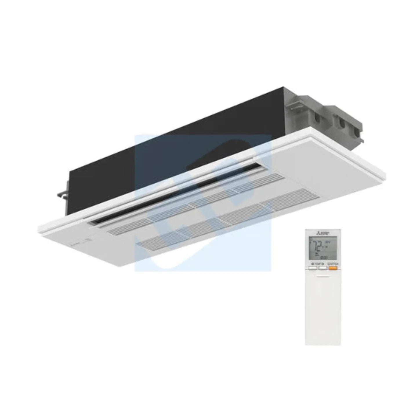 Mitsubishi KP 12,000 BTU EZ FIT One-Way Ceiling Cassette Unit - MLZ-KP12NA