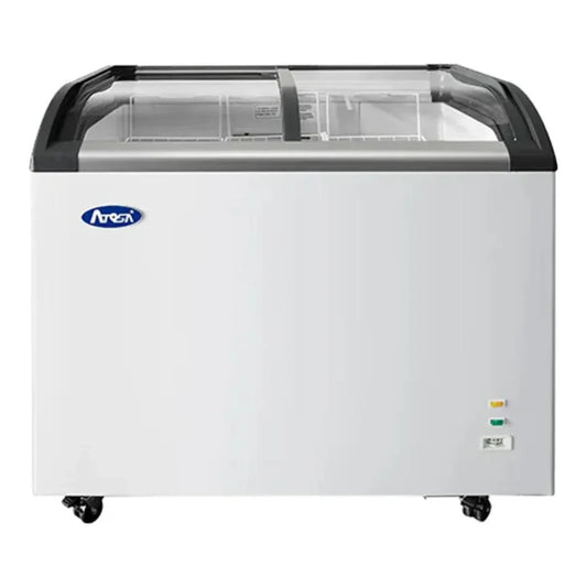Atosa MMF9110 40.75" Angle Curved Top Chest Freezer, 9  cu.ft - MMF9110